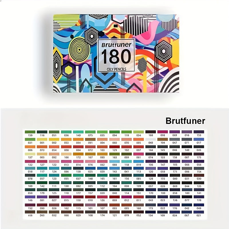 120\u002F180\u002F260 Colors Professional Oil-Based Wood Drawing Pencils Set For School, Sketch, Art Supplies, And Stationery, Cute School Supplies, Papeleria Bonita Y Barata