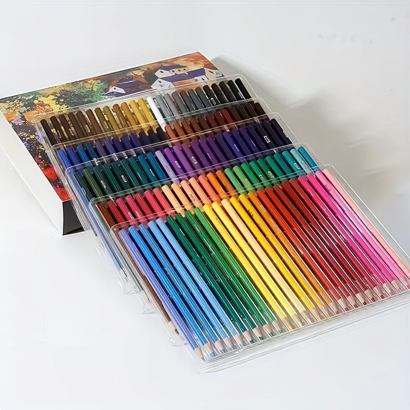 120\u002F180\u002F260 Colors Professional Oil-Based Wood Drawing Pencils Set For School, Sketch, Art Supplies, And Stationery, Cute School Supplies, Papeleria Bonita Y Barata