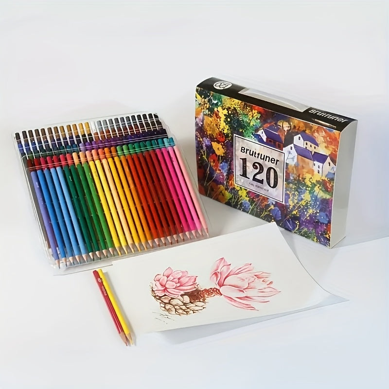 120\u002F180\u002F260 Colors Professional Oil-Based Wood Drawing Pencils Set For School, Sketch, Art Supplies, And Stationery, Cute School Supplies, Papeleria Bonita Y Barata