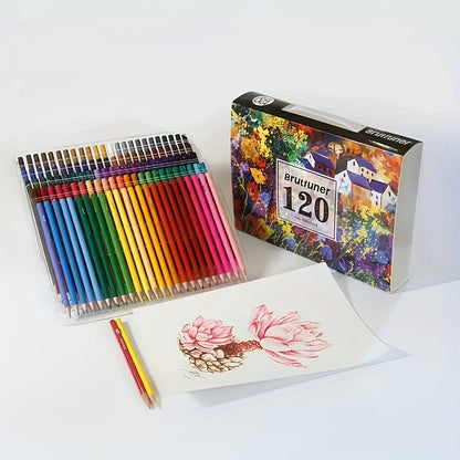 120\u002F180\u002F260 Colors Professional Oil-Based Wood Drawing Pencils Set For School, Sketch, Art Supplies, And Stationery, Cute School Supplies, Papeleria Bonita Y Barata